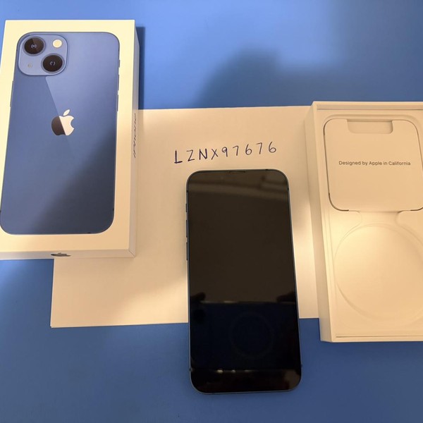 Apple iPhone 13 Mini - Unlocked, 128 GB, Blue, A2481