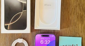 Mint
													Apple iPhone 16 Pro - T-Mobile, Natural, 128 GB, A3083, photo 1 of 10