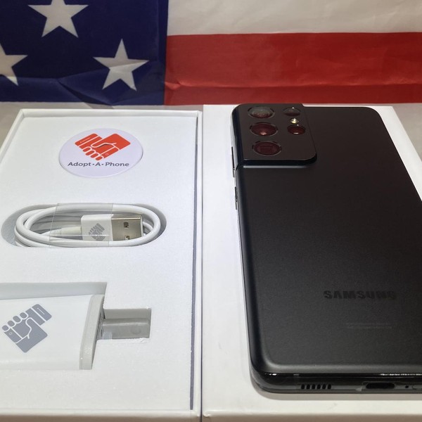 Samsung Galaxy S21 Ultra 5G - Unlocked Non-US, 128 GB, Black, 12 GB, SM-G998B/DS