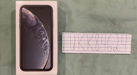 New
													Apple iPhone Xr - Unlocked, Black, 64 GB, A1984, photo 1 of 3