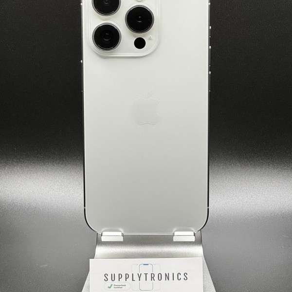 Apple iPhone 15 Pro - Unlocked, White, 512 GB, A2848