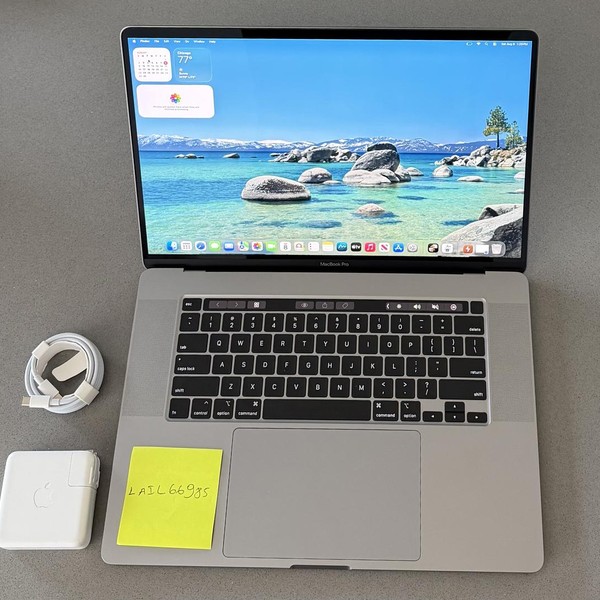 MacBook Pro 2019 - 16 inch - 512 GB, Gray, 32 GB, Intel Core i7