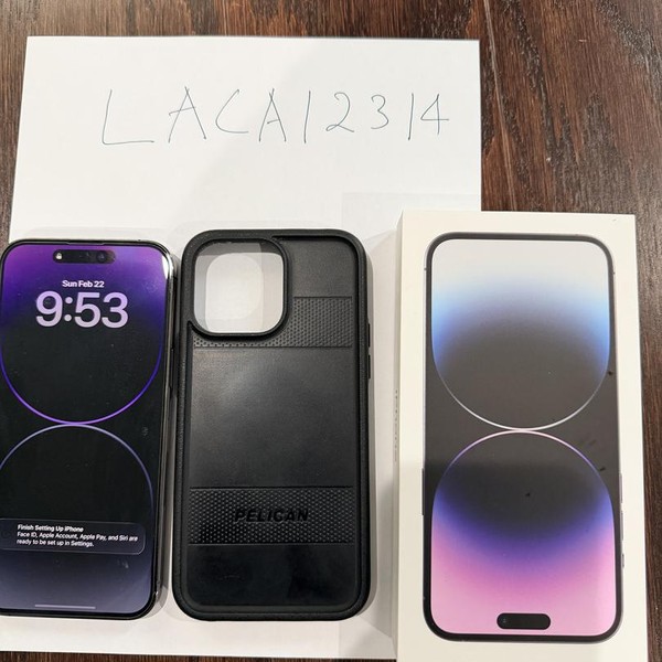 Apple iPhone 14 Pro Max - Unlocked, 512 GB, Purple, A2651