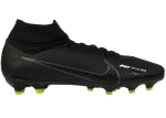  Nike Zoom Mercurial Superfly 9 Pro AG-Pro Black Dark Smoke Grey