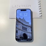 Good Apple iPhone 15 Pro - Unlocked, 256 GB, White, A2848