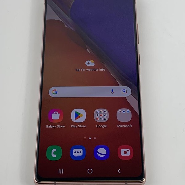 Samsung Galaxy Note 20 5G - Unlocked, Mystic Bronze, 128 GB, 8 GB, SM-N981U1