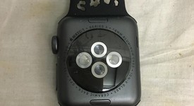 Good
													Apple Watch Series 3 38mm - Unlocked, Gray, A1860, Aluminum, photo 1 of 6