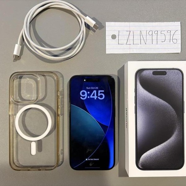 Apple iPhone 15 Pro - Unlocked, 128 GB, Blue, A2848