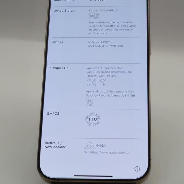 Apple iPhone 16 Pro Max - Unlocked, Desert, 256 GB, A3084