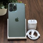 Good Apple iPhone 13 Pro Max - Unlocked, Green, 128 GB, A2484