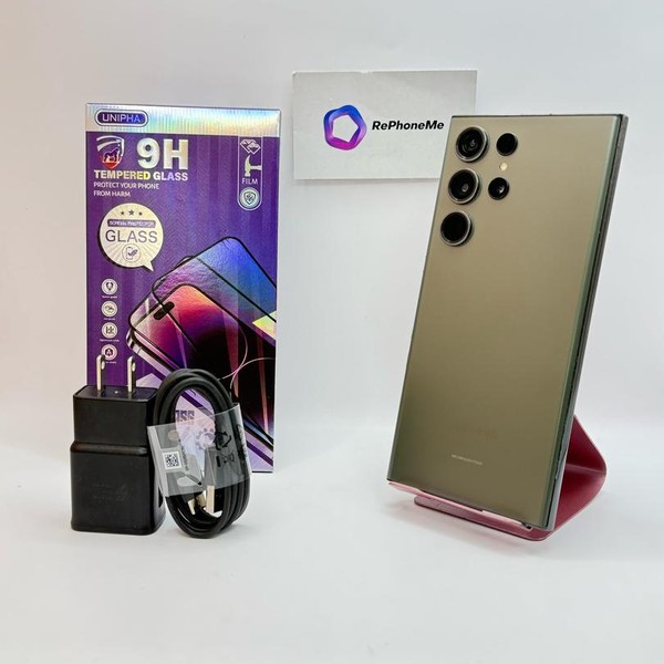 Samsung Galaxy S23 Ultra - Unlocked, 256 GB, Green, 8 GB, SM-S918U1