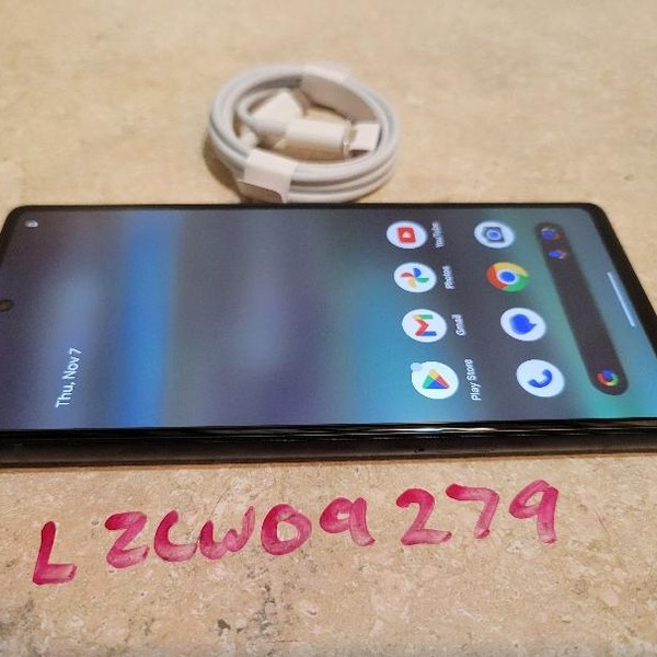 Google Pixel 6a - Unlocked, 128 GB, Sage, 6 GB, GX7AS