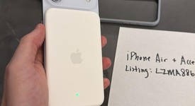 Mint
													Apple iPhone Air - Unlocked, Sky Blue, 512 GB, A3260, photo 4 of 5