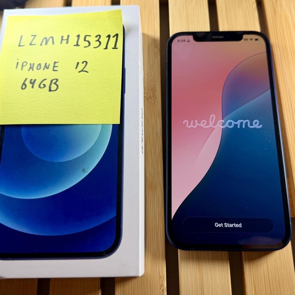 Apple iPhone 12 - AT&T, 64 GB, Blue, A2172