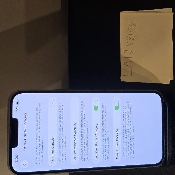 Apple iPhone 14 Plus - Unlocked, 128 GB, Blue, A2632