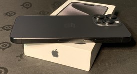 Good
													Apple iPhone 15 Pro Max - Unlocked Non-US, Black, 256 GB, A3106, photo 3 of 6