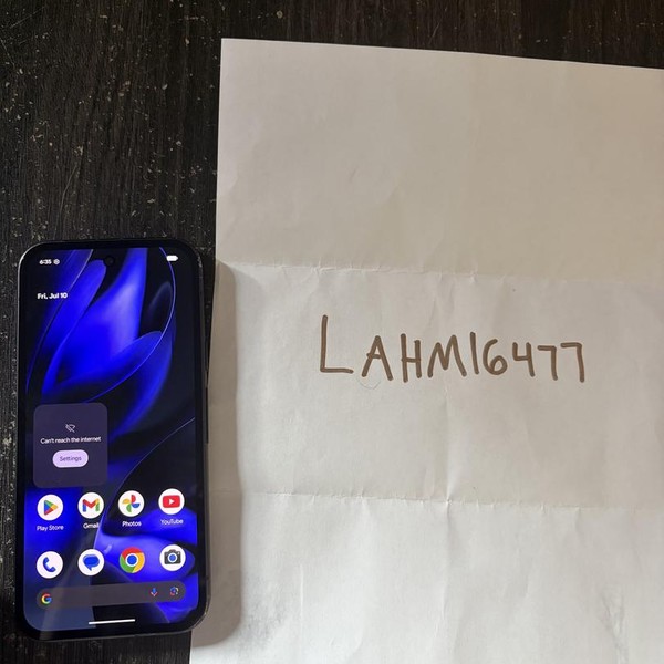 Google Pixel 9a - T-Mobile, 128 GB, Obsidian, 8 GB
