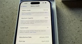 Good
													Apple iPhone 16 - Unlocked, Ultramarine, 128 GB, A3081, photo 2 of 4