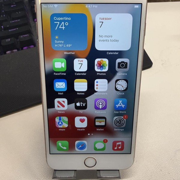 Apple iPhone 6S Plus - Unlocked, 128 GB, Rose Gold, A1687