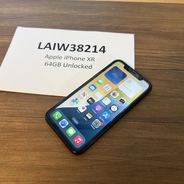Apple iPhone Xr - Unlocked, 64 GB, Black, A1984