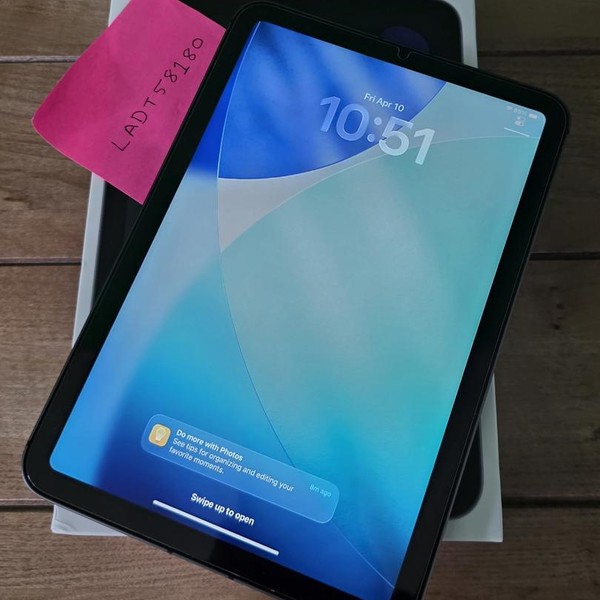 Apple iPad Mini 6th Gen - Unlocked, 64 GB, Gray, A2568