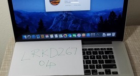 Good
													MacBook Pro 2015 (Retina) - 15" - Silver, 1 TB, 16 GB, photo 1 of 15