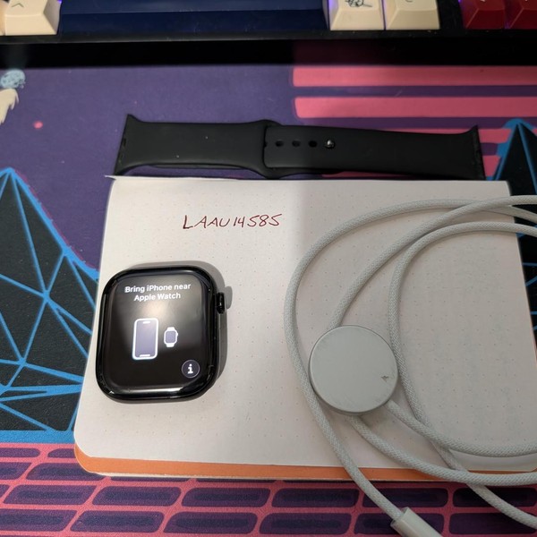 Apple Watch Series 11 46mm - AT&T, Jet Black, A3337 - Cellular, Aluminum