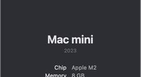 Good
													Mac mini 2023 - Apple M2, 256 GB, 8 GB, 1 Gigabit Ethernet, photo 4 of 4