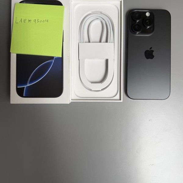 Apple iPhone 16 Pro - T-Mobile, 256 GB, Black, A3083