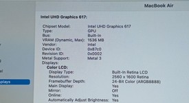 Good
													MacBook Air 2019 - 13" - I5, Gray, 128 GB, 8 GB, photo 5 of 10