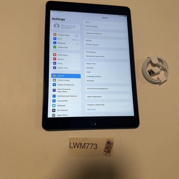 Apple iPad (9th Gen) - Unlocked, 64 GB, Gray, A2603