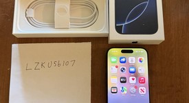 Good
													Apple iPhone 16 Pro - Unlocked, Black, 512 GB, A3083, photo 1 of 8