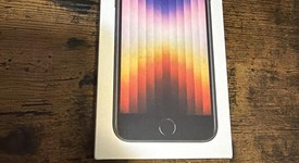 New
													Apple iPhone SE 3rd Gen 2022 - Unlocked, Midnight, 64 GB, A2595, photo 1 of 5