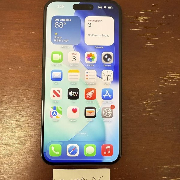 Apple iPhone 15 Plus - Unlocked, 256 GB, Black, A2847