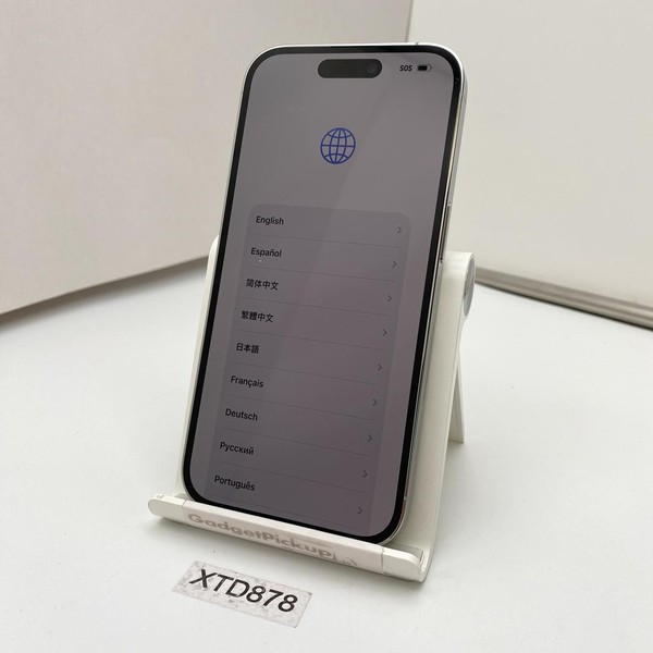 Apple iPhone 14 Pro - Unlocked, 128 GB, Silver, A2650