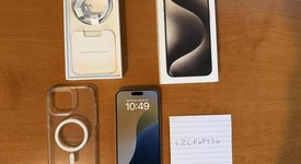 Good
													Apple iPhone 15 Pro Max - Verizon, Natural, 256 GB, A2849, photo 1 of 9