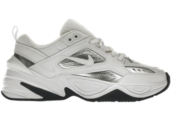Nike M2K Tekno White Metallic Silver Black (Women's) for sale