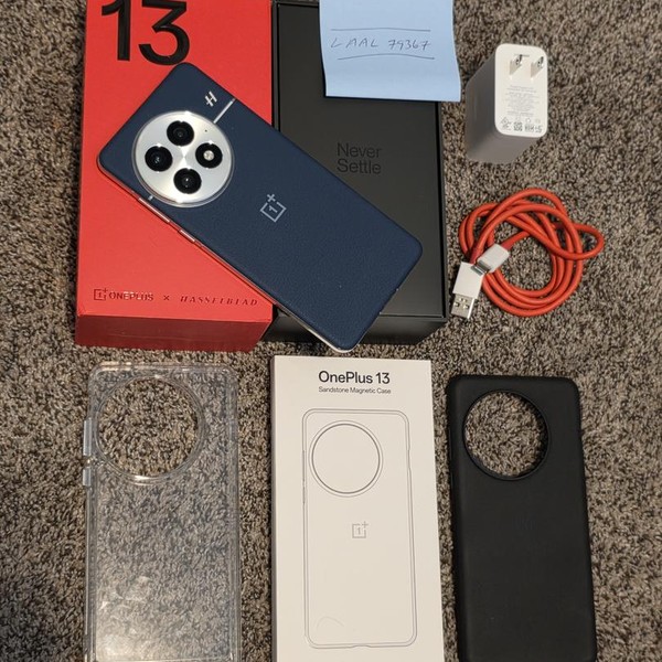 OnePlus 13 - Unlocked, 512 GB, Midnight Ocean, 16 GB