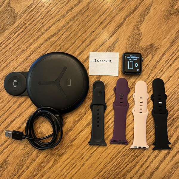 Apple Watch Series 3 38mm - Gray, A1858, Aluminum - GPS