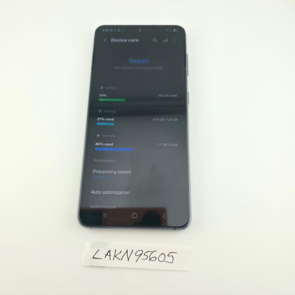 Samsung Galaxy S21 5G - Verizon, 128 GB, Gray, 8 GB, SM-G991U