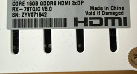 Used
													XFX Radeon RX 7800 XT - RX-78TQICKW9, SPEEDSTER QICK 319 CORE WHITE, photo 4 of 4