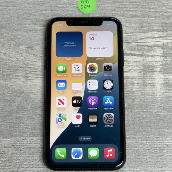 Apple iPhone 11 - Unlocked, 64 GB, Black, A2111