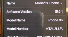 Good
													Apple iPhone Xs - Unlocked, Gray, 256 GB, A1920, photo 1 of 4