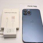 Good Apple iPhone 12 Pro Max - Unlocked, 128 GB, Pacific Blue, A2342