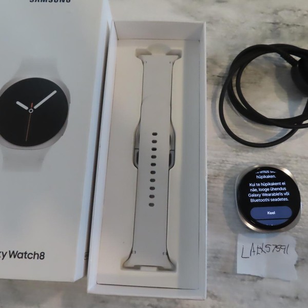 Samsung Galaxy Watch8 - Unlocked, Silver, SM-L325, 40mm