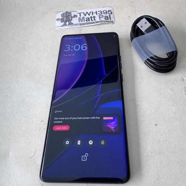 Motorola Edge (2023) - Unlocked, 256 GB, Black, 8 GB