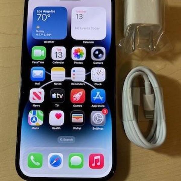 Apple iPhone 14 Pro - Unlocked, 256 GB, Black, A2650