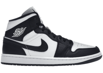 Jordan 1 Mid Split Black White (Women's) for sale
