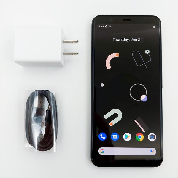 Google Pixel 4 XL - Unlocked, 64 GB, Black, 6 GB, G020J, Google Edition