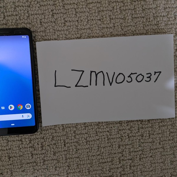 Google Pixel 3a - Unlocked, 64 GB, Black, 4 GB, G020G